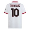 AC Milan Rafael Leao 10 Borte 2024-25 - Herre Fotballdrakt